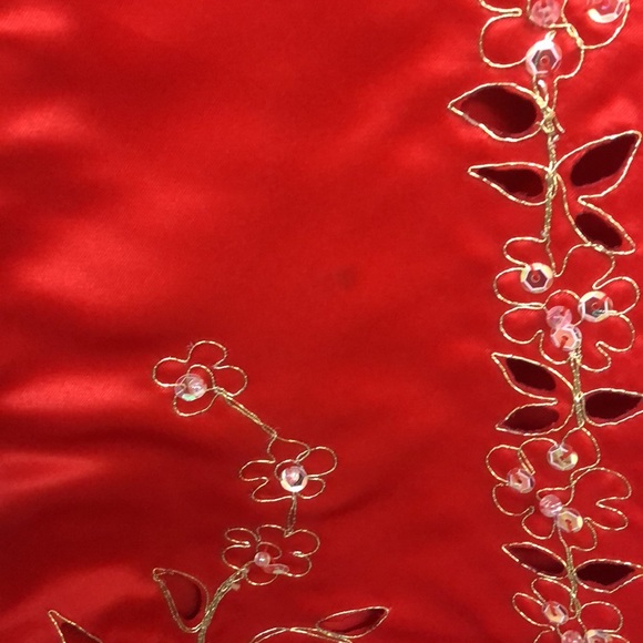 Red Party Dress - Picture 5 of 5